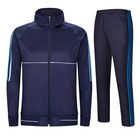 Polyester Mens Jogging Suits , Track Suits For Men Exercise Less Pressure