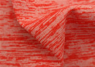 Breathable Sport Nylon Fabric 90 Polyester 10 Spandex 2 Tone Cation Melange