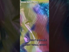 150CM Outdoor Silver Foiled Fabric Breathable 100% Polyester